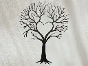 Celebrate Connection and Growth with This Elegant "Tree of Love" Wall Art