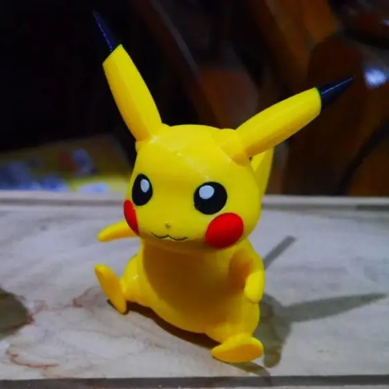 Bring the Spark of Adventure Home – 3D Printed Pikachu Figurines