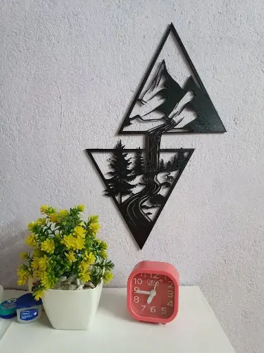 Mountain & Forest 3D Wall Art