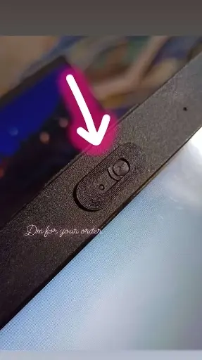 3D Printed Webcam Cover for Laptop – Privacy First (3pcs)
