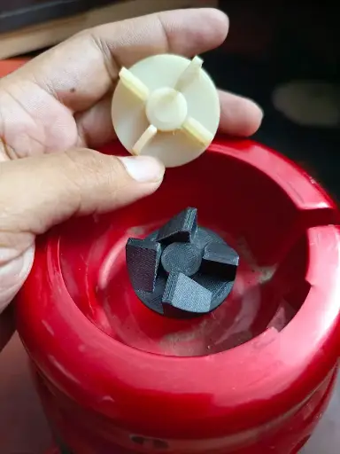 Durable 3D Printed Mixer Grinder Coupler Replacement