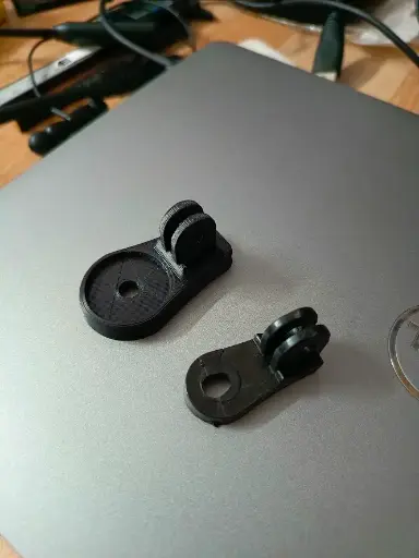 3D Printed GoPro Mount Adapter Replacement