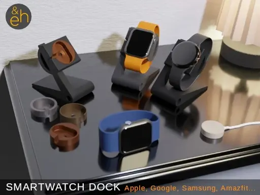 Universal Smartwatch Dock - Apple, Google, Samsung, Amazfit etc.