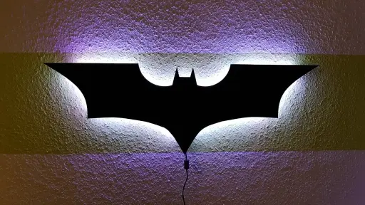 Batman LED Wall Lamp – Bring the Dark Knight to Light